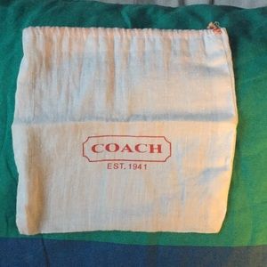 Small coach dust bag